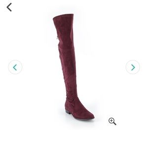 Thigh high boots. Marc Fisher